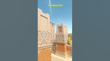 CS2 Anubis Mid Doors Molotov That You Must Know #shorts