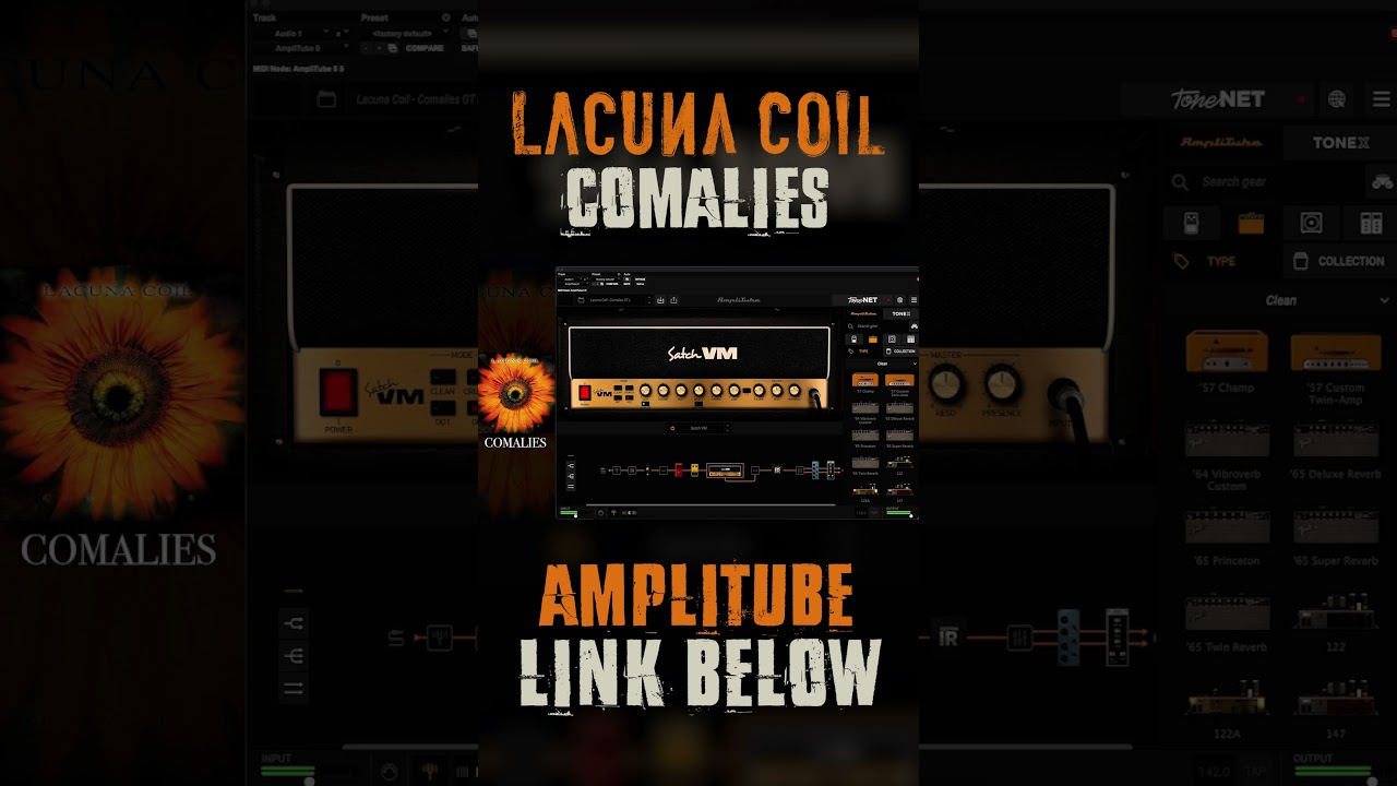AMPLITUBE 5 - Lacuna Coil - Comalies [Guitar Tone]