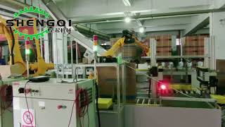 家用缝纫机电饭锅火锅保温杯包装生产线Household sewing machine rice cooker hot pot thermos cup packaging production line