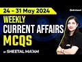 24  31 may 2024 weekly current affairs mcqs  current affairs 2024  banking current affairs 2024