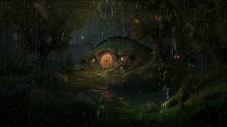 Rain sound for sleep - Lord of the ring ambiance - The Shire - relax and sleep in the Shirt 5h