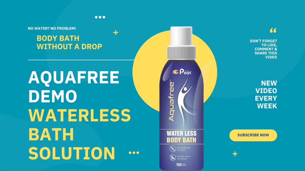 Revolution in Hygiene: Waterless Body Bath for Bedridden & Elderly People