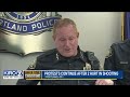 Protests continue in Portland after two shot by federal agents