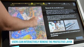 Before and after: Interactive presentation of cultural heritage restoration