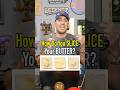How Do You Slice Your Butter?! This Might Change Your Mind! #shorts #bread #butter #toast #food