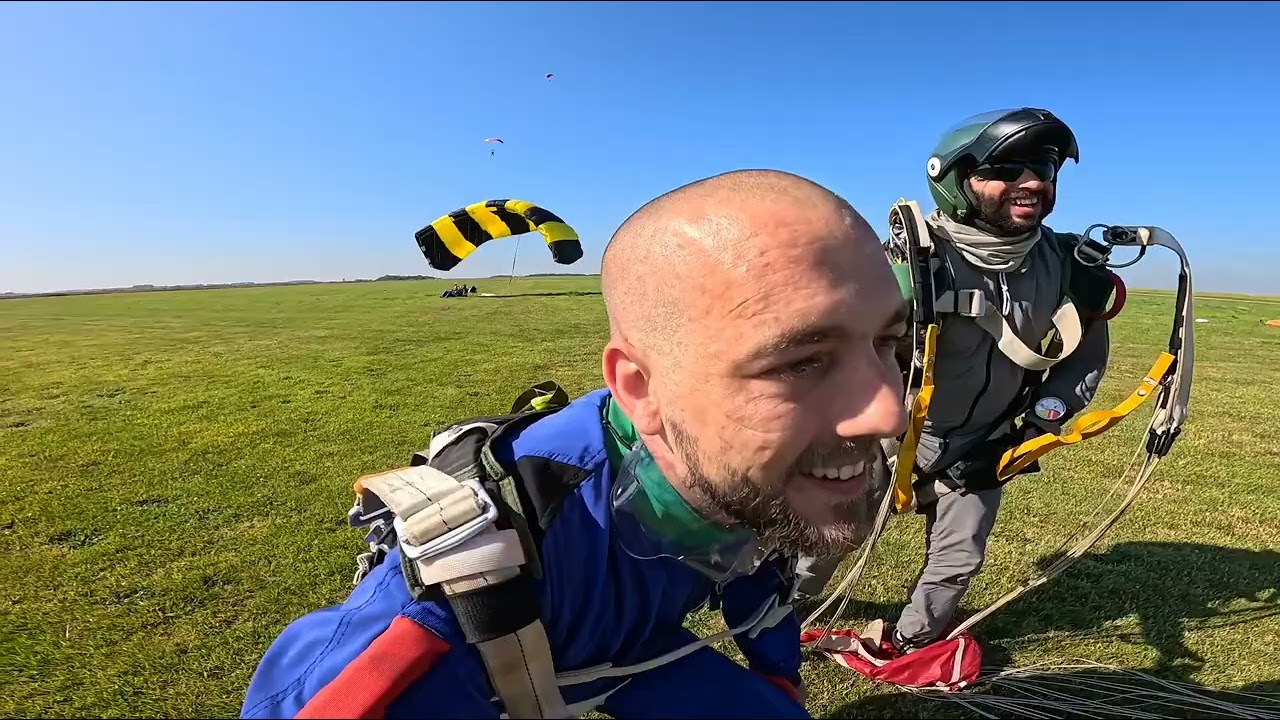 Air Libre Parachutisme Paris-Dieppe (76) EVG qui commence dure dure merci KAMEL chouette personne 😉