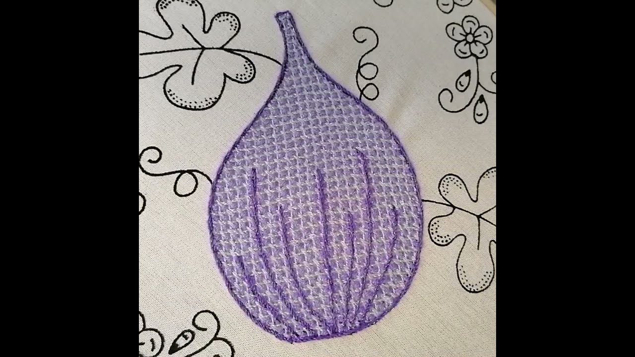 Bordado Fantasía Para Un Ajo 🧄 ídeal para un bordado Méxicano.