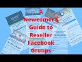 A Newcomer&#39;s Guide to Reseller FB Groups