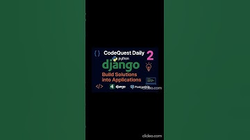 CodeQuest Daily #2 | Build Real Apps with Python, Django & PostgreSQL