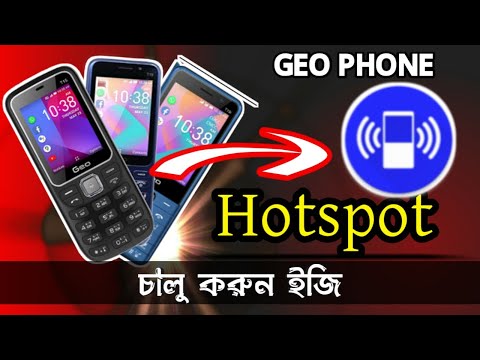 Hotspot shortcut apps on KaiOs phone | Geo phone in bangladesh | Geo T15 -T19 -T19i