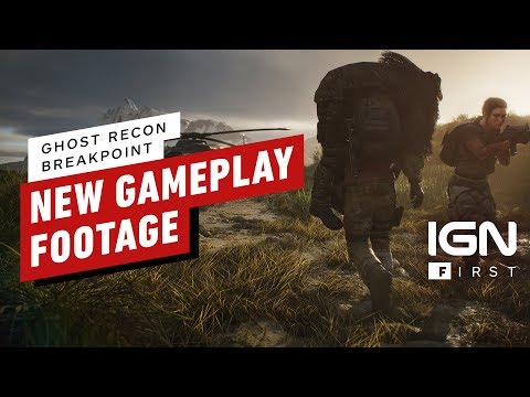 Ghost Recon Breakpoint Gameplay: Taking Down a Wolf Camp - IGN First