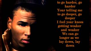 Chris Brown - 2012 (Lyric Vid)