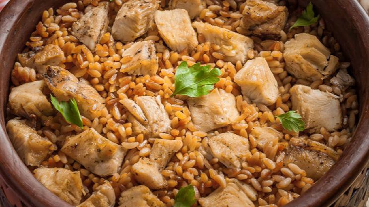 طاجن لسان عصفور بالفراخ لعشاق لسان العصفور بطريقة سهلة ولذيذة