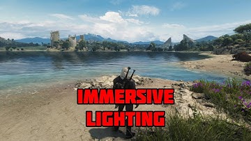 Immersive Lighting 2.1 - Toussaint Comparison - The Witcher 3 Mod Showcase