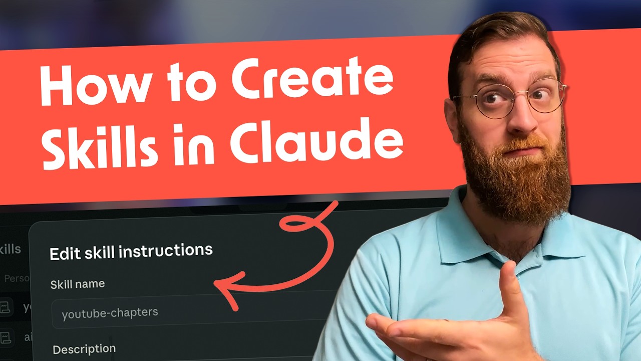 How to Create Skills in Claude - YouTube