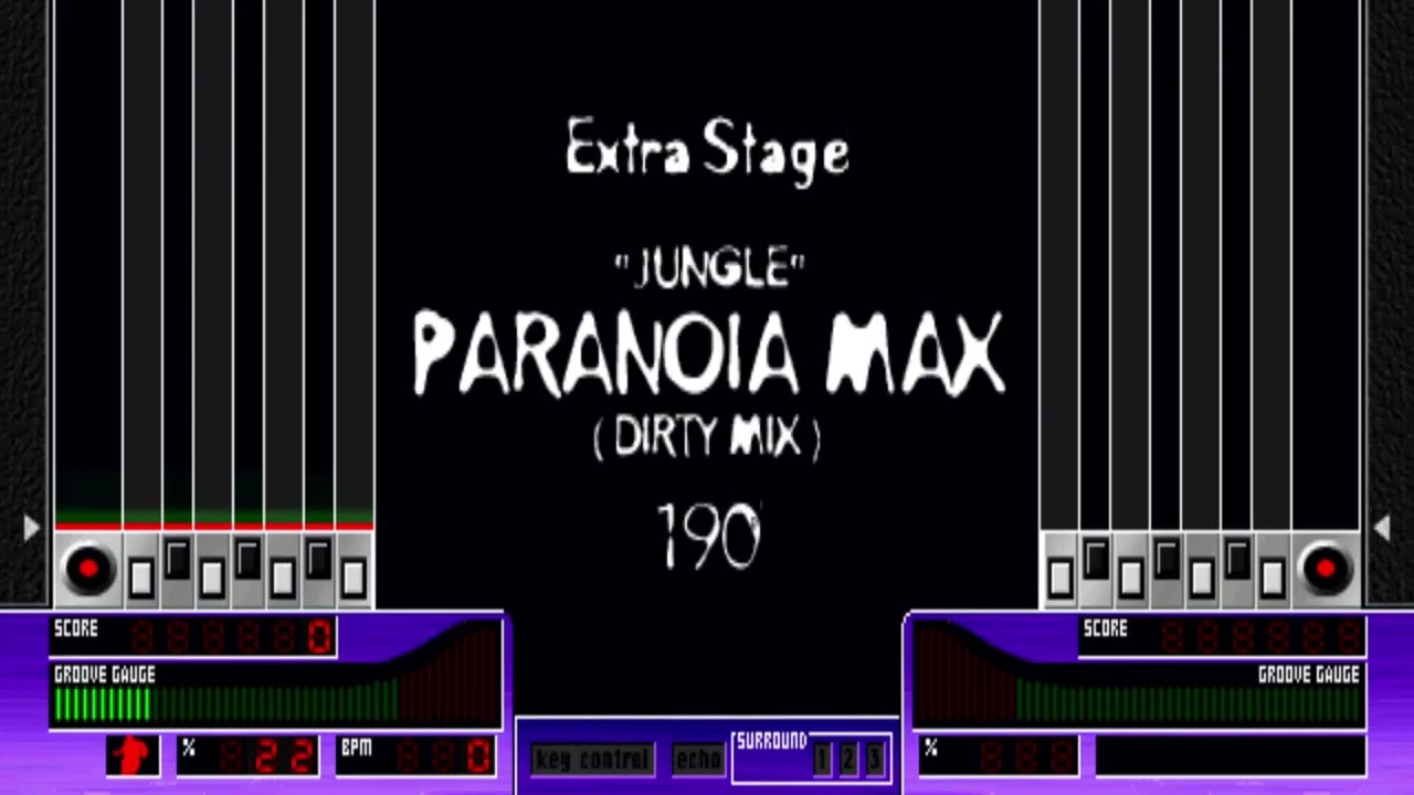 beatmania IIDX substream] PARANOIA MAX (DIRTY MIX) - YouTube