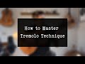 The secrets of mastering tremolo technique classical guitar