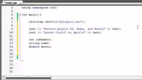 C++ Programming - 66 - Writing Custom File Structures