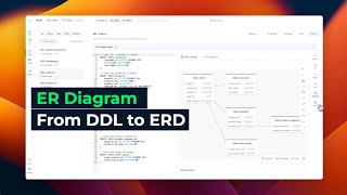 One click, from DDL to ER diagram