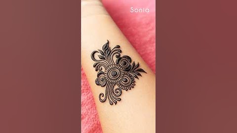 Easy & Simple Mehndi Design #mehndi #shorts