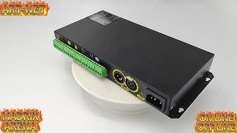 offline and online 8 port artnet dmx TTL pixel led controller  GC508 led controller #GC508