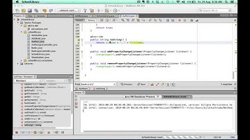 Creating a basic Database SWING App with NetBeans 5 of 6