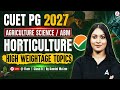 CUET PG 2027 | CUET PG Agriculture Science/ABM Horticulture | CUET PG Horticulture | By Damini Ma'am