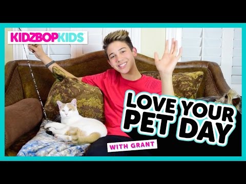 "Love Your Pet Day" with Grant from the KIDZ BOP Kids