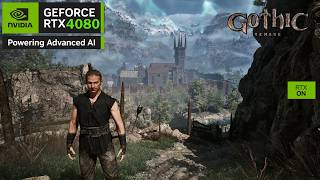 Gothic 1 Remake | RTX 4080 | 4K 1440p DLSS 4.5 and FG