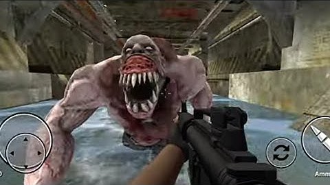 Zombie Evil Kill Dead Horror FPS Part 2  FIRST PLAY Android Gameplay Walkthrough