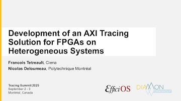 TS2025 - Development of an AXI Tracing Solution for FPGAs on Heterogeneous Systems