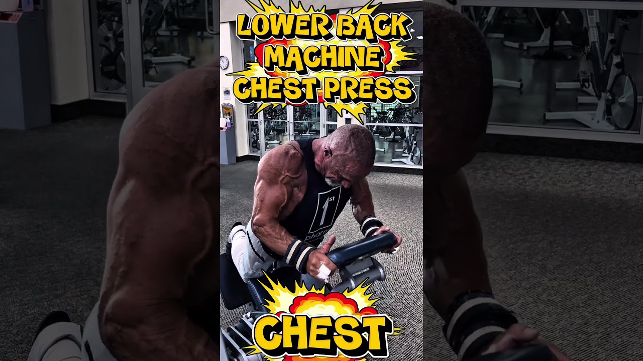 LOWER BACK MACHINE, CHEST PRESS FOR CHEST #workout #motivation #muscle #workouttips #exercise