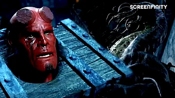 Hellboy's legendary fight against Behemoth (ft. Ron Perlman) | Hellboy | Screenfinity