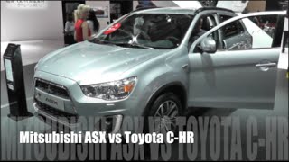 Mitsubishi ASX 2016 vs Toyota C-HR 2016