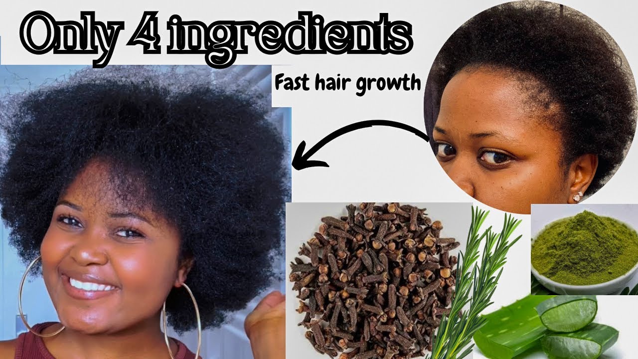 Extreme Hair Growth Aloe vera, Rosemary, cloves,Moringa for hair