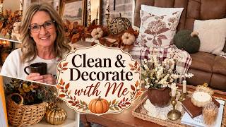 NEW🍂 FALL CLEAN & DECORATE WITH ME | Adding Cozy Pumpkin Decor🎃 for Fall 2026 | Robin Lane Lowe