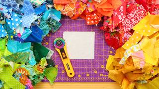 The Fastest Quilt That’ll End Your Scrap Pile