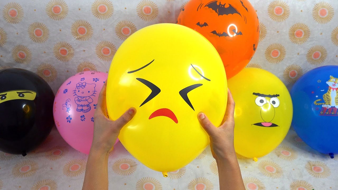 FUN POPPING LOTS OF BALLOONS PART 94! 