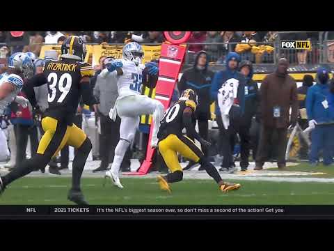 D'Andre Swift Just Jumping Over People Now