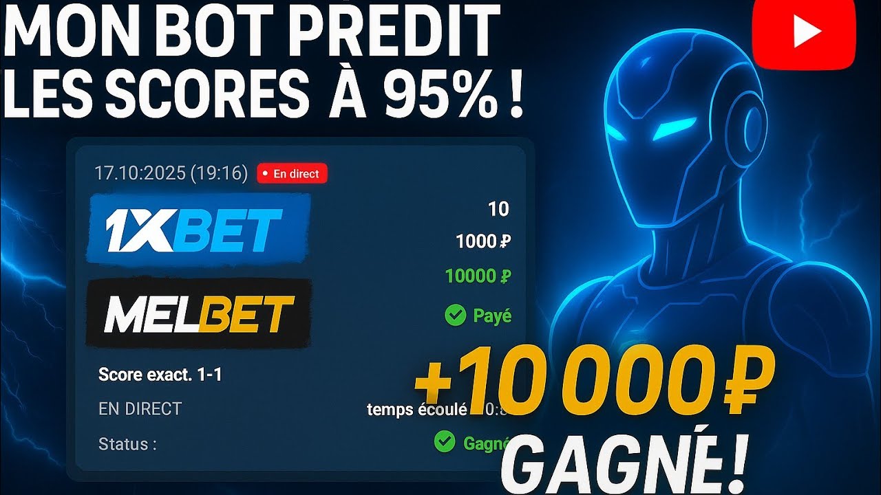 🔥 “Le BOT IA le plus puissant du foot : 95% de précision, résultats choquants !”