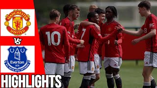 Manchester United vs Everton | All Goals & Highlights | U18 Premier League | 04/05/24