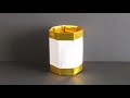 【折り紙】置き提灯【origami】Lantern