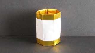 【折り紙】置き提灯【origami】Lantern