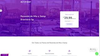 Revenda de Mta e Samp no Brasil Com Anti-DDoS - Os Top Host screenshot 2
