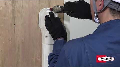 Slimduct lineset cover step-by-step installation demo