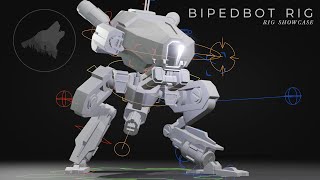 Bipedbot Rig Showcase Blender 4.3.0 Animated Short