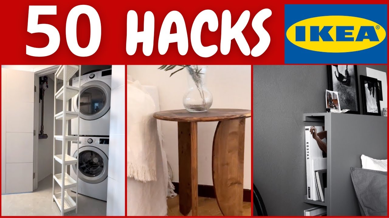 IKEA 50 TRUCOS PARA DECORAR Y ORGANIZAR  TU CASA CON POCO DINERO 😉| RESUMEN |GENIUS HACKS#ikeahack