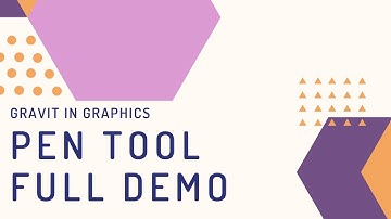 Gravit: Pen Tool Full Demo