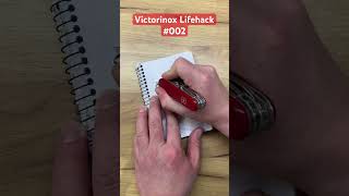 Victorinox Pen &amp; Hook Lifehack - Lifehack no. 002 #victorinox #lifehack