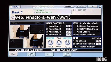 Korg In The Studio - Krome Music Workstation -- TouchView Navigation Tips & Tricks